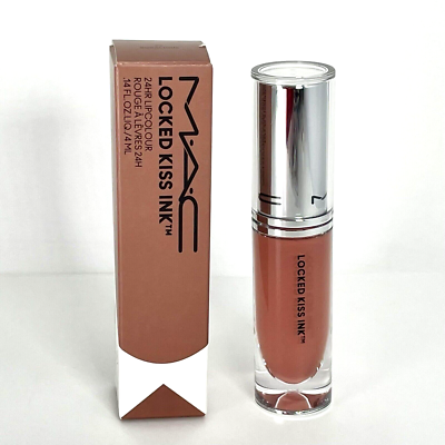 MAC Locked Kiss Ink 24HR Lipcolour Lipstick BODACIOUS 62 Beige New