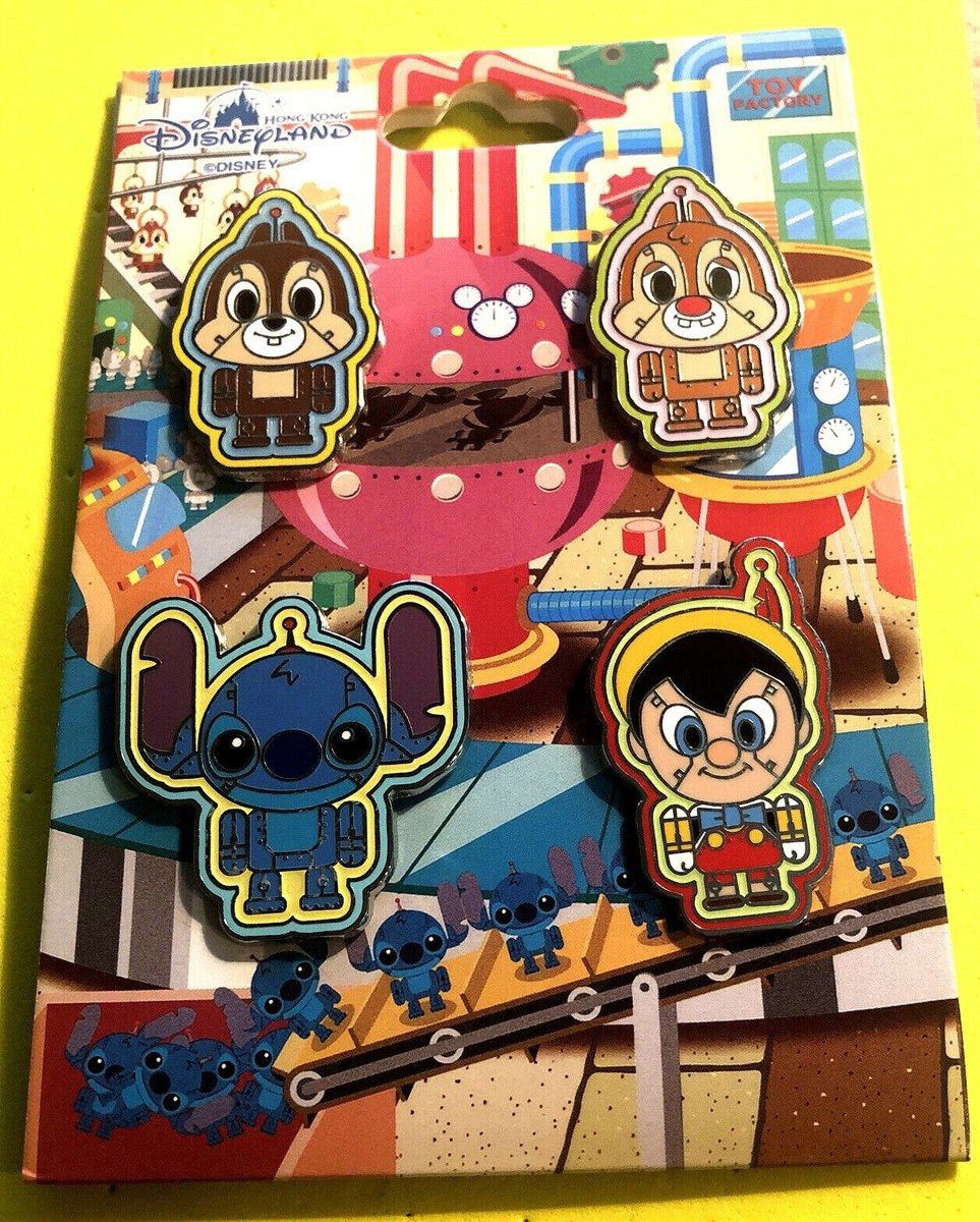 DISNEY 2016 HONG KONG DISNEYLAND TOY FACTORY BOOSTER CHIP