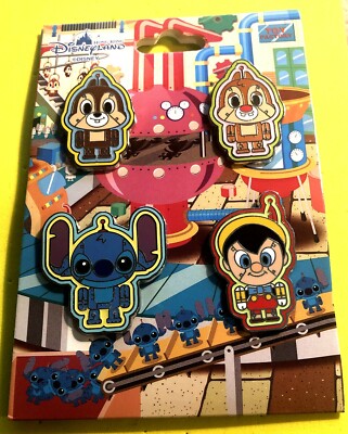 DISNEY 2016 HONG KONG DISNEYLAND TOY FACTORY BOOSTER CHIP