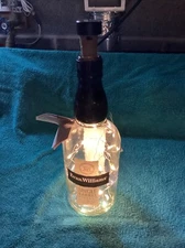 Evan Williams Single Barrel Bourbon Whiskey Bottle w/ Battery String Fairy Light