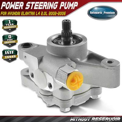 Power Steering Pump w/o Pulley for Hyundai Elantra l4 2.0L 2002-2006 21-5261