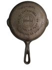 Griswold Compliments Cliff Cornell Cleveland Flux Co Ohio Cast Iron No 3 Skillet