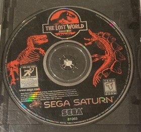The Lost World: Jurassic Park (Sega Saturn, 1997) Long Box, no manual
