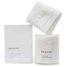 Resorè White Antibacterial Face Washer 2 Cloth Set