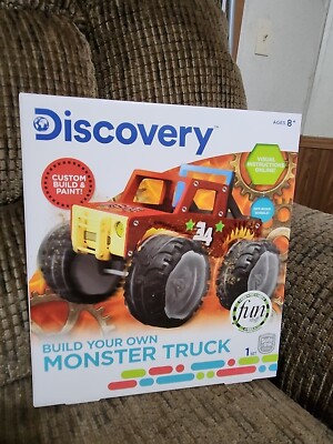 Discovery Build Your Own Monster Truck One Size Multi Custom Build & Paint
