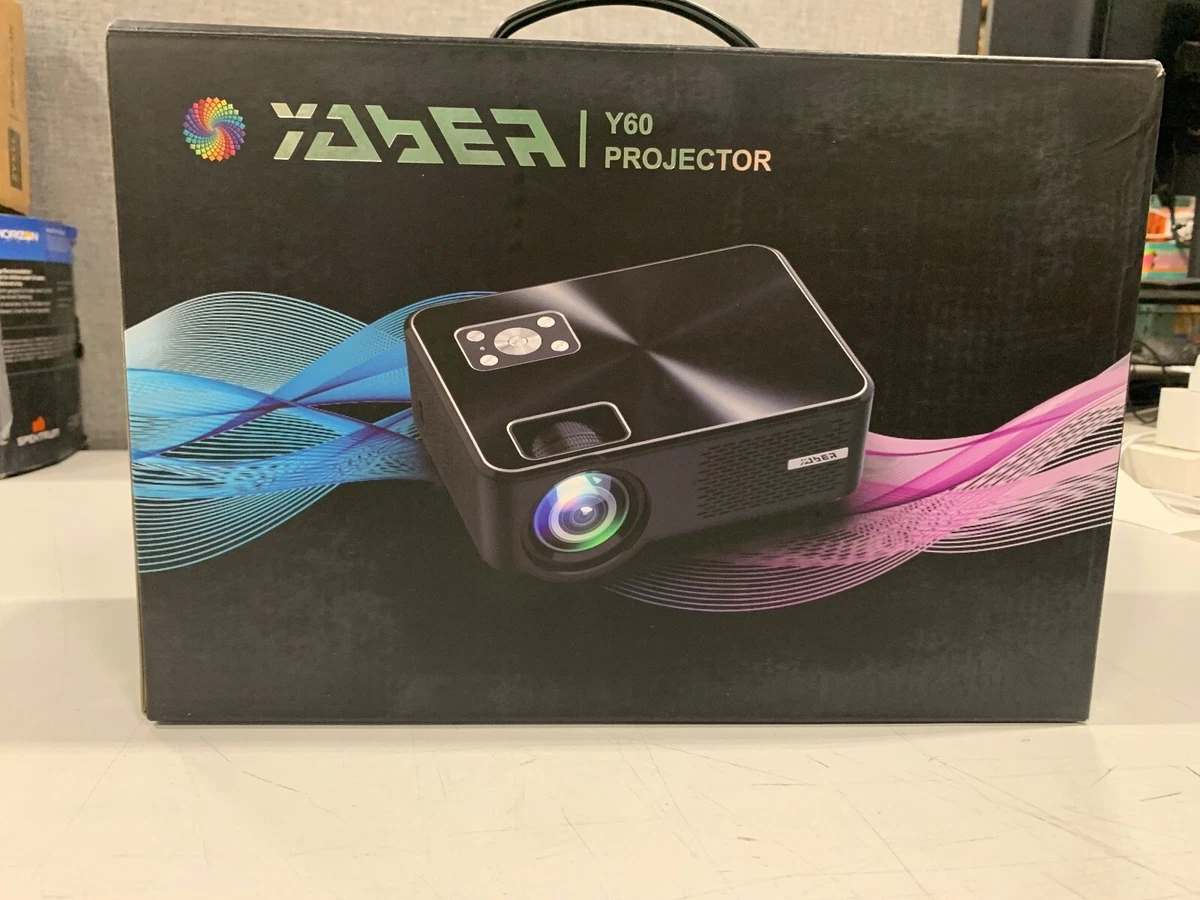 Yaber Y60 Projector 6000 Lumen - Full HD 1080p Display