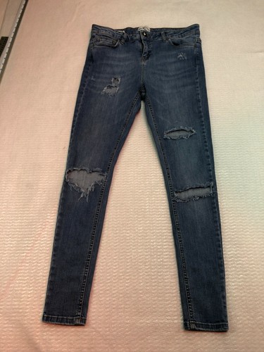 Hera London Skinny Ripped Jeans Mens 