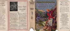 NANCY DREW #15 THE HAUNTED BRIDGE w/DJ 1942B-13 GLOSSY FRONTISPIECE
