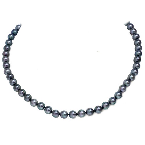Collana di perle d'acqua dolce bianche da 9-9,5 mm: gioielli da sposa - Italia