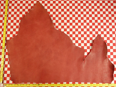 AUTHENTIC HORWEEN ROSE PETAL ESSEX 4-5 oz. LEATHER HIDE 36'' x 29'' NAT. QUALITY