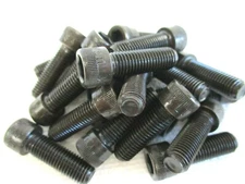 5/16-24 x 1" SOCKET HEAD CAP SCREWS BLACK HEAT TREATED ALLOY STEEL - 20 PCS