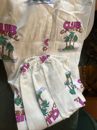 #H - Camel Club weiße Baumwolle Lounge/Schlafanzughose Erwachsene Größe X-Large NEU - Bild 2 von 5