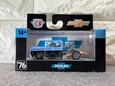 M2マシーン 1976 GMC Sierra Grande 15 Custom 1976 GMC Sierra Grande 15 Custom Blue | M2 Machines