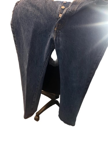 Vintage Levi’s 501xx Jeans Mens 32 Blue Denim Dark Wash 80s/90s Made In USA - Picture 3 of 8
