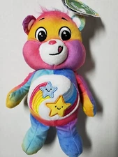 Dare to Care Bear Care Bears 9" Plush Basic Fun Brand New *