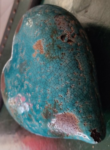 Paperweight, Herz Von Stein Emaille - Bild 5 von 12