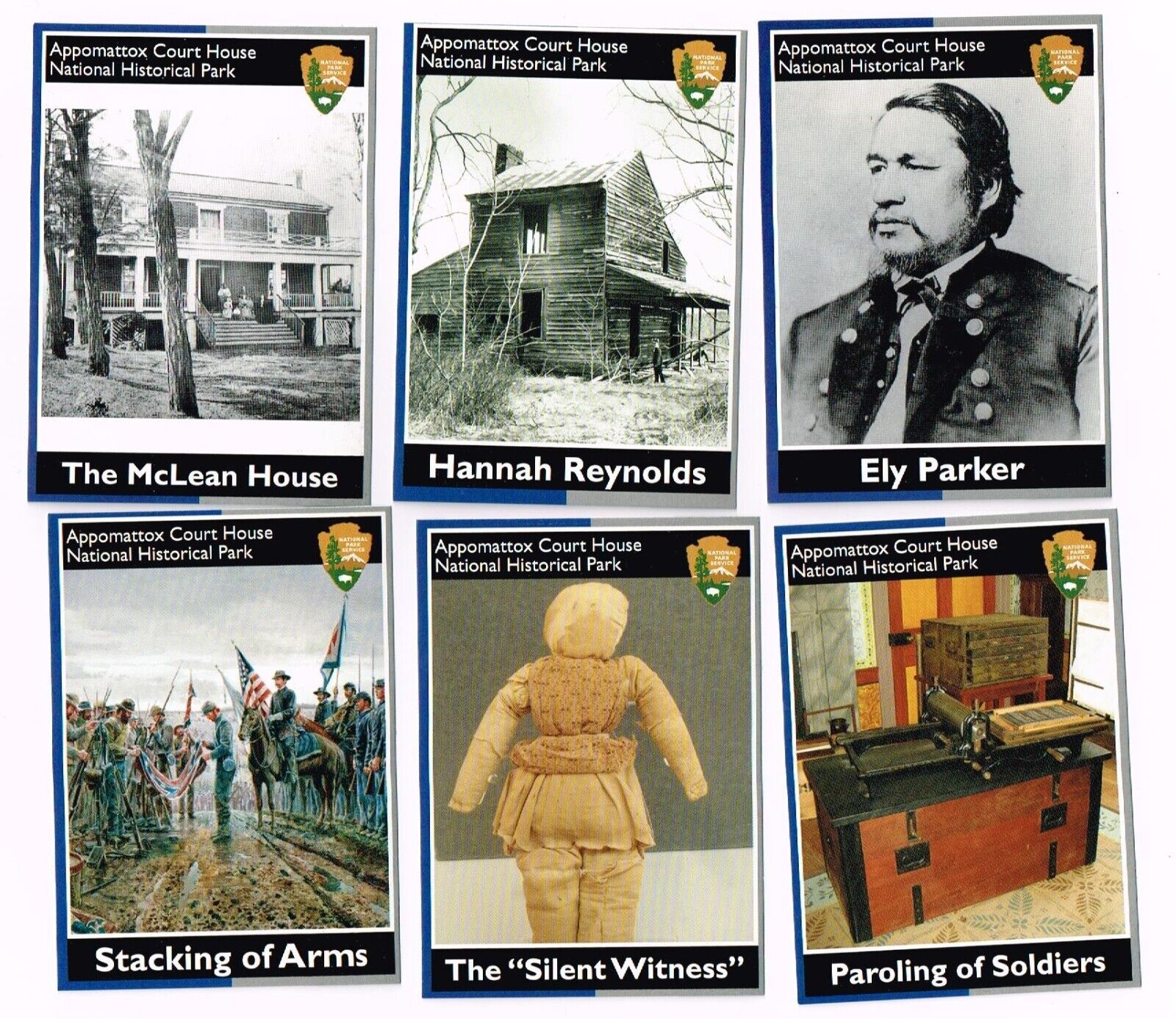 Civil War to Civil Rights NPS Trading Cards - Appomattox Court House NHP