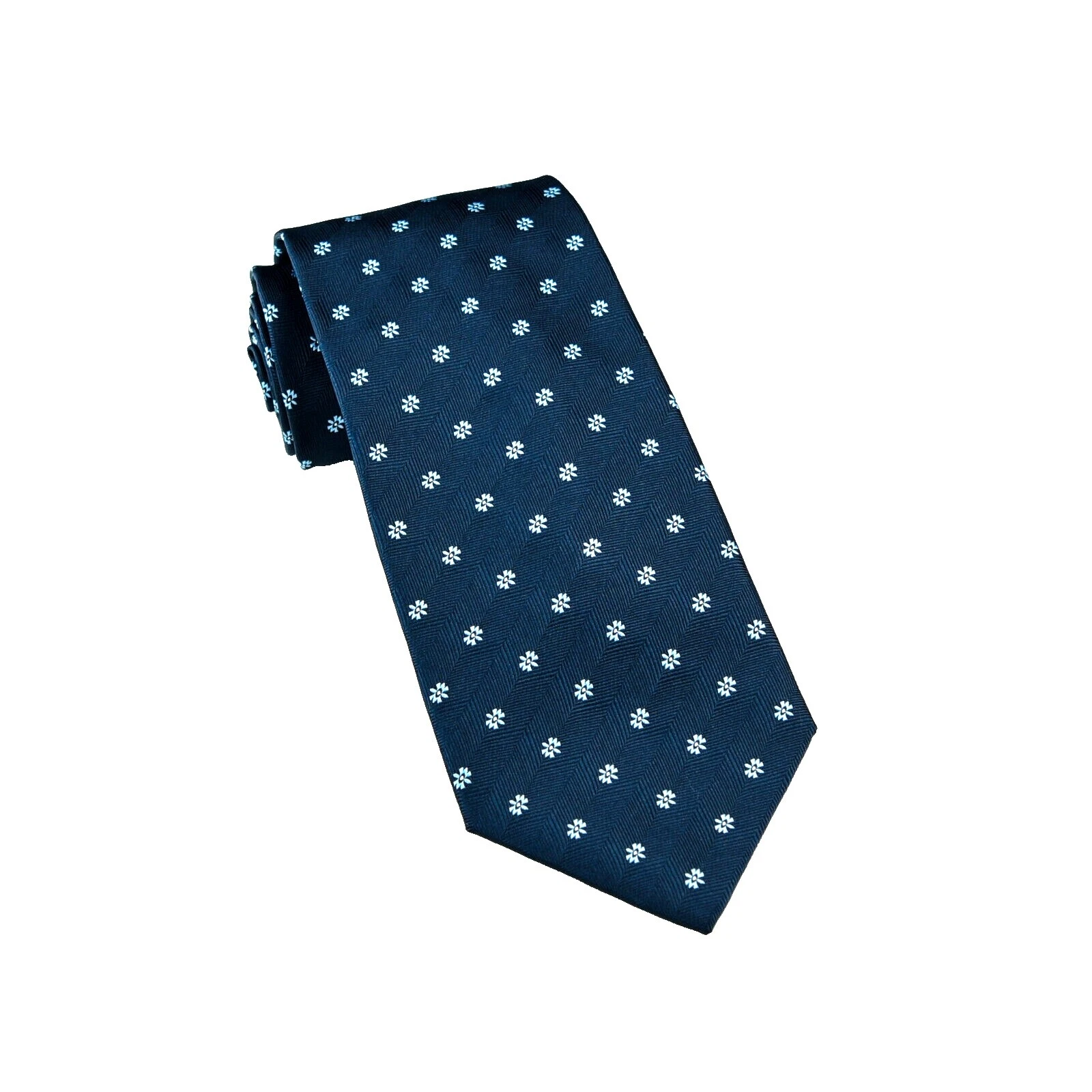 Corbatas florales de microfibra para hombre