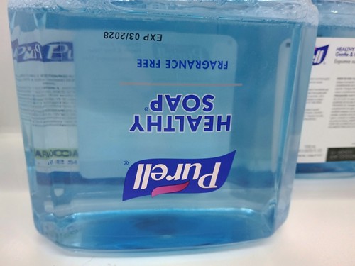Jabón saludable Purell espuma suave sin fragancia, 5072, 3 recargas caducidad 27/11 - Imagen 2 de 3