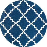 Alcott Hill® Lewis Dark Blue Area Rug on sale Alcott Hill® Lewis Dark Blue Area Rug on sale