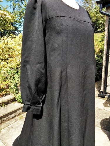 Vintage theatrical medieval Renaissance Shakespeare Fantasy Gothic Nun Dress - Picture 3 of 12