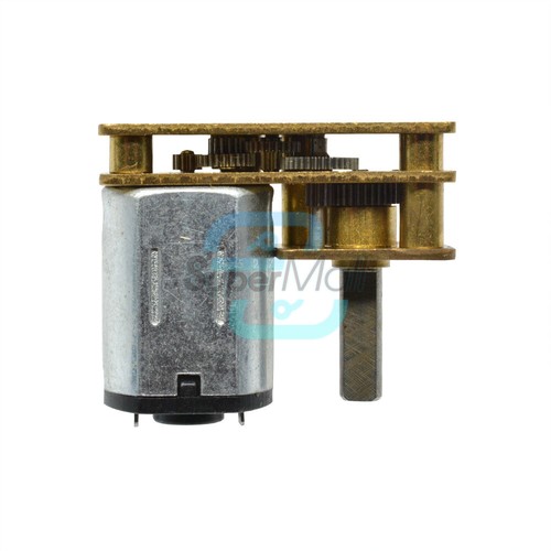 DC Micro Speed Reduction DC 3V 6V 12V Electric Gear Motor Metal Gearbox Wheel - Bild 61 von 84