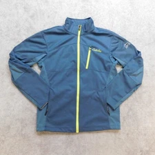 Cabelas XPG Jacket Womens Medium Blue Zip Collared Extreme Performance Gear