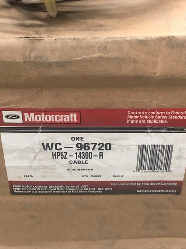 NEW MOTORCRAFT WC-96720 BATTERY CABLE WIRING HARNESS FOR 2017-2020 LINCOLN MKZ * - Picture 6 of 6