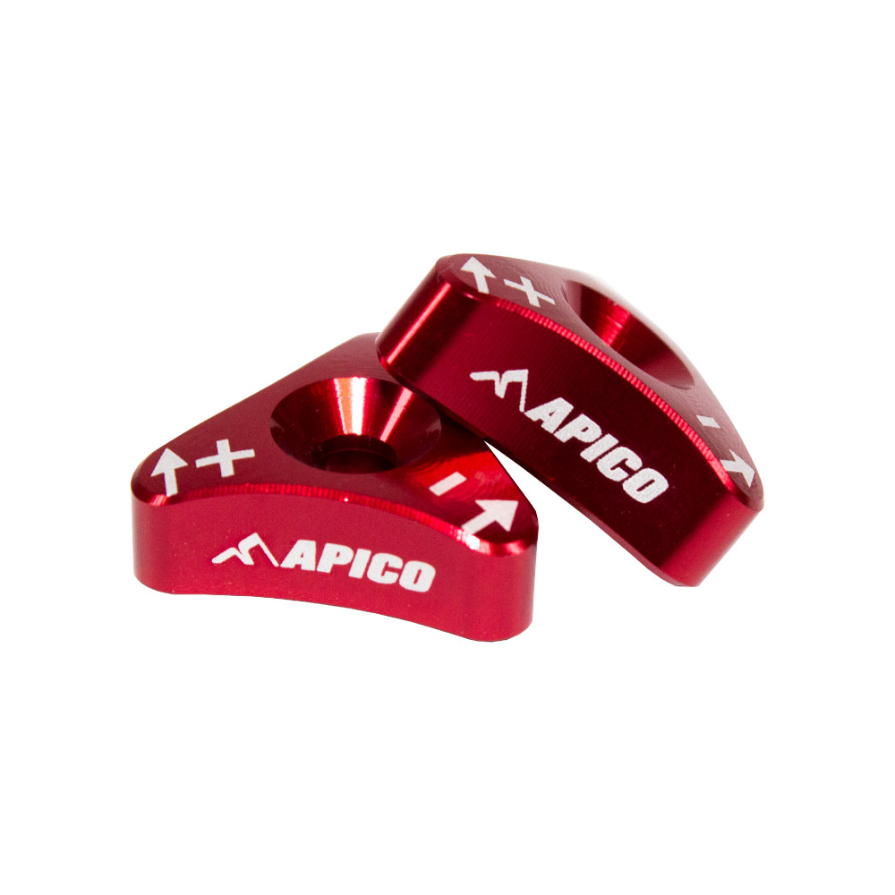 Apico Fork Adjuster Set KTM/HUSKY/SHERCO/GasGas WP FORKS 06-23 Red