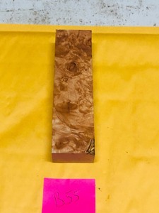 KNIFE-SCALES-MAPLE-ROOT-BURL-EXOTIC-WOOD-KNIFE-HANDLE-EXOTIC-LUMBER-B55