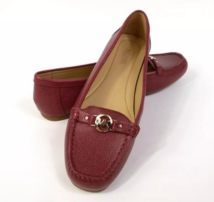 michael kors loafers womens red