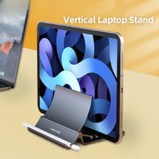 Vertical Laptop Stand Heat Dissipation Non-slip Silicone Holder Tablet Stand New