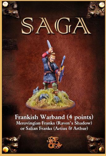 SAGA Frankish Salian или Merovingian Frank Warband 4 очка AASB05 9390₽
