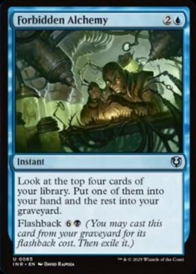 Forbidden Alchemy Light Play, English Magic the Gathering MTG Innistrad Remaster