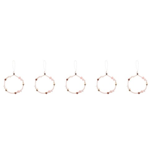 Set of 5 Mobile Phone Straps Miss Beaded Charms Cellphone Lanyard - Zdjęcie 3 z 12