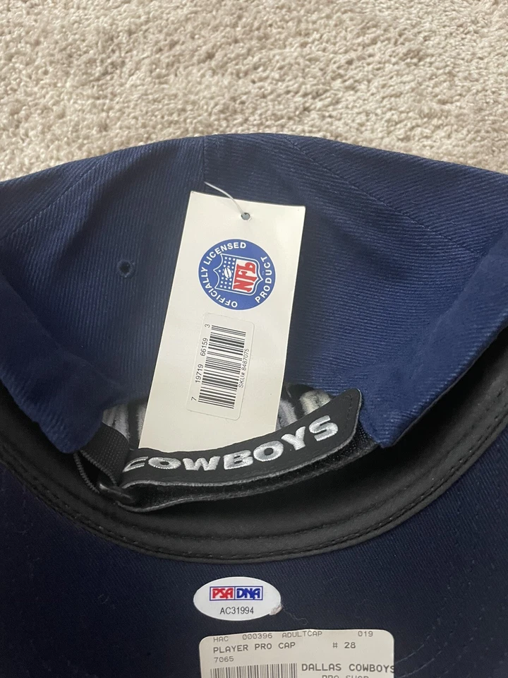 DARREN WOODSON Dallas Cowboys Autographed Signed Hat Cap NFL Football PSA DNA - Image 4 of 4