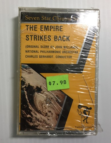 STAR WARS: THE EMPIRE STRIKES BACK Score Cassette (case Cracked) - Picture 2 of 2