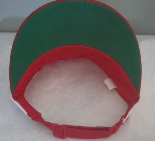 Vintage Western Airlines ~ Yupoong Visor Plane Advertisement adjustable hat RARE - Picture 8 of 9