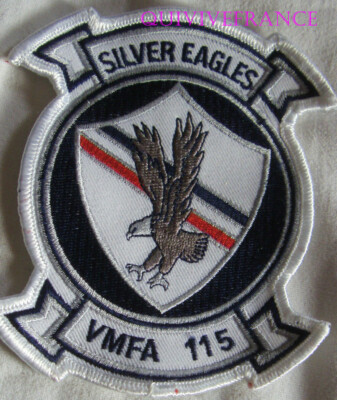 PUS957 - USMC VMFA-115 Fighter Attack Squadron SILVER EAGLES PATCH