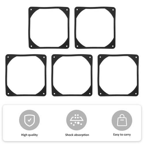 5 PCS Computerlüfter Schockdes Pad Stoßdämpferpad Stoßdämpferpolster - Afbeelding 6 van 12