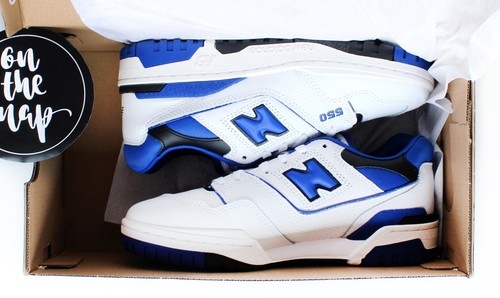 New Balance 550 Blanco Equipo Azul Real Reino Unido 4 5 6 7 12 13 EE. UU. BB550SN1 2022 Nuevo - Imagen 11 de 12
