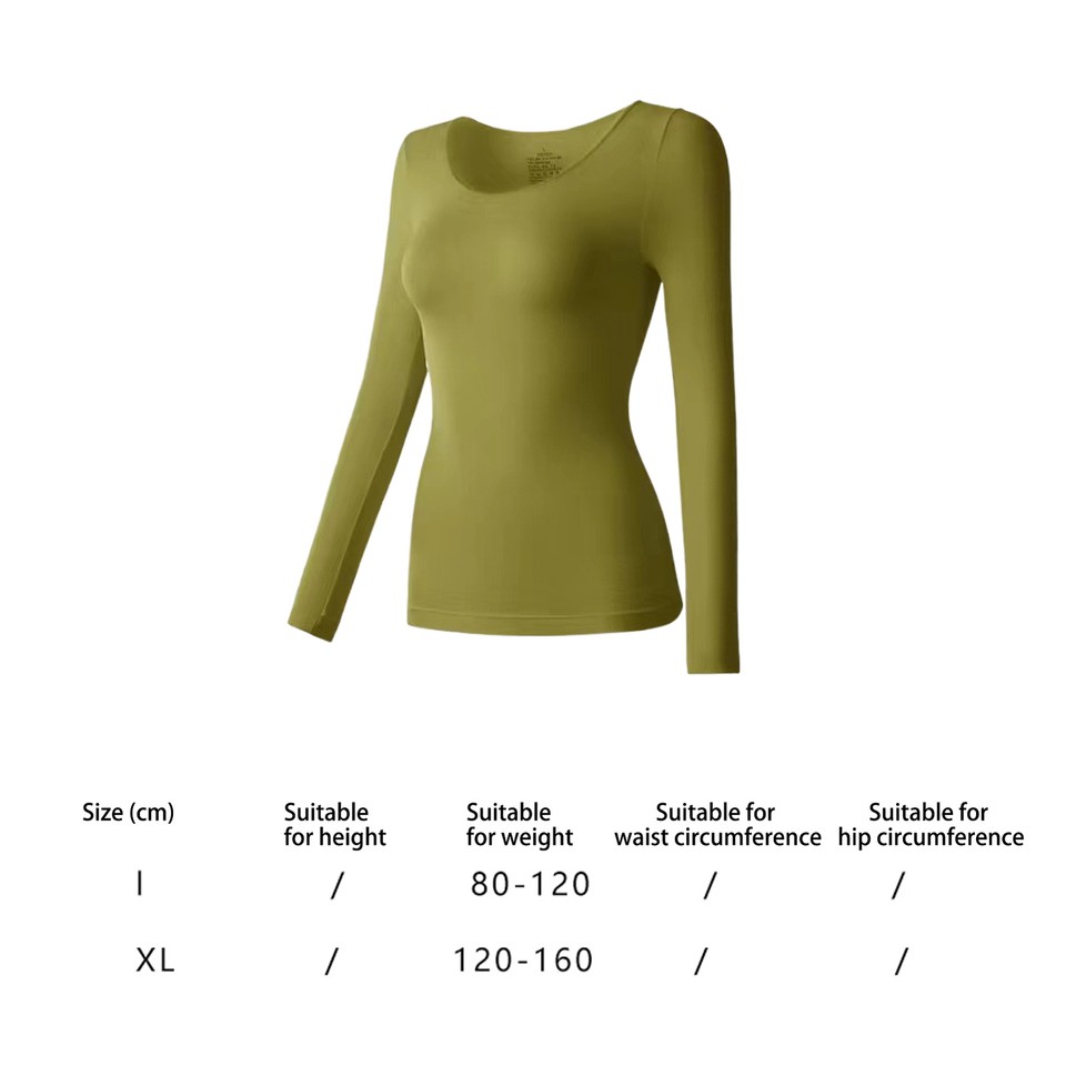 Women's Thermal Underwear Tops Thin Thermals for Women Long Sleeve eBay