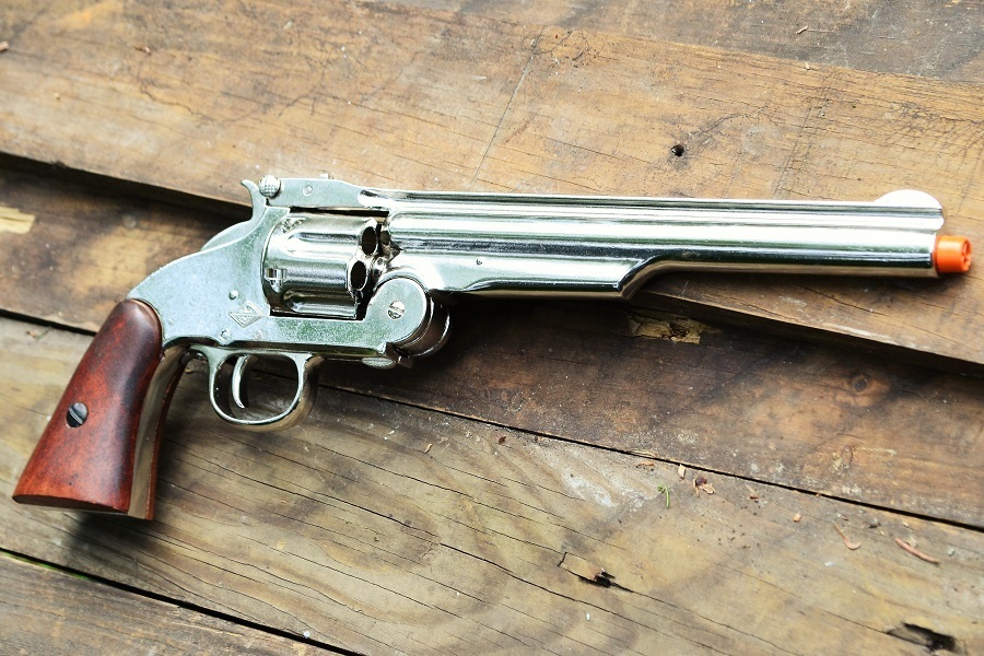 Smith & Wesson M1869 Schofield Revolver - Jesse James - Non-Firing
