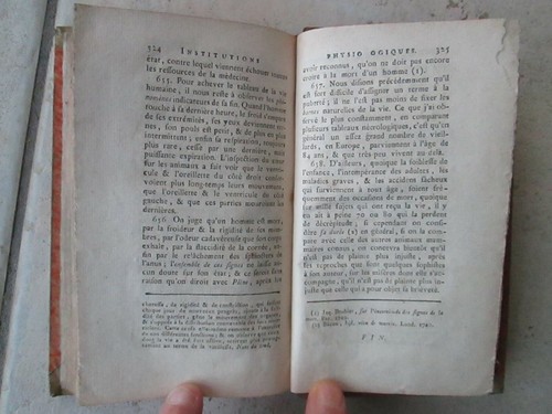 BLUMENBACH : INSTITUTIONS PHYSIOLOGIQUES, 1797. - Picture 8 of 12