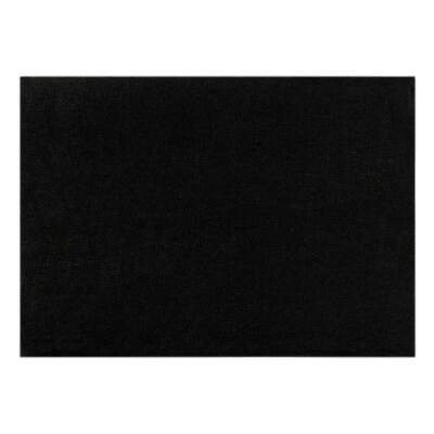 Bügelflicken kochfest schwarz 10x20 cm - Aufnäher, Bügelbild, Größe: 10,0 x 20,0