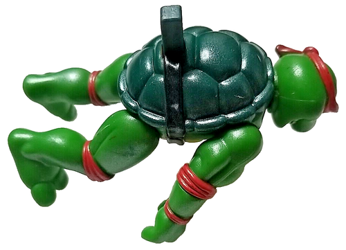 TMNT Toon Turtles Head Spinning Raph Raphael 1992 Teenage Mutant Ninja Turtles - Picture 5 of 9