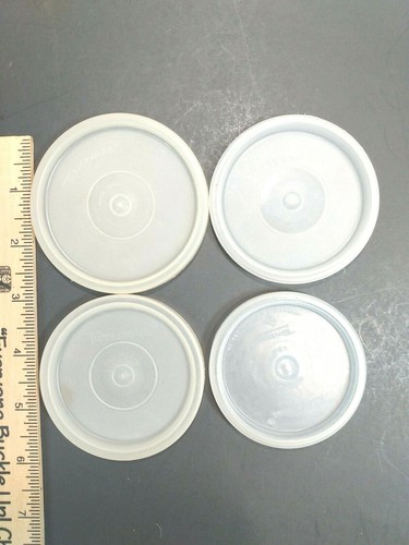 Vintage Konvolut Tupperware Ersatzdeckel. Verschiedene Formen & Größen - Bild 3 von 10