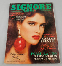 Mexican Playboy SIGNORE Magazine December 1986 Laurie Carr