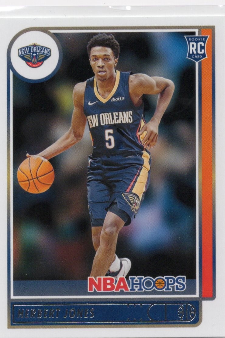 2021-22 Panini NBA Hoops - Rookies #243 Herbert Jones (RC)