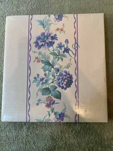 Vintage Scrap Book 60 Page Post Bound Expandable 12x13 New And Sealed - Picture 2 of 7